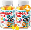 DR. MORITZ Omega 3 Detské Gummy (180 Počet), Vegan Omega3 Gummy pre deti bez rybieho oleja, Vitamíny pre zdravie mozgu a srdca, Omega bez lepku 3 6 9