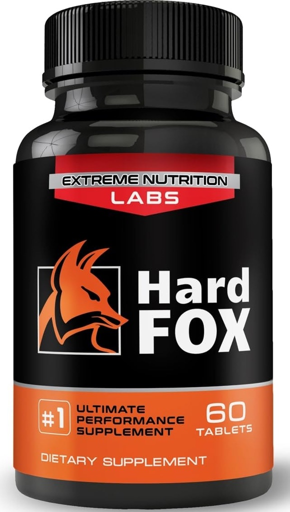 Tvrdé Fox - #1 Ultimate Performance - 3" Pridaná veľkosť v 60 dní - rozšírenie pilulky pre mužov - Super pohon, sila, veľkosť, vytrvalosť - 60 Počet