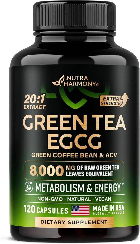 NUTRAHARMANY Zelený čaj Extract kapsule - 120 Kapsule