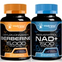 WELLNESS LABSRX NAD Supplement, 1500mg - NAD+ with Resveratrol