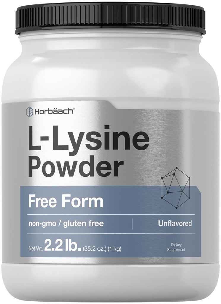 Horbäach L-Lysine Powder 2,2 lbs 