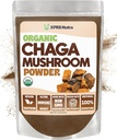 XPRS Nutra Organic Chaga Mushroom Powder - Premium USDA Organic Chaga Huby Powder - Chaga Powder for Imunity - Vegan Friendly Superfood for Chaga Tea and Beapers (4 Ounce)