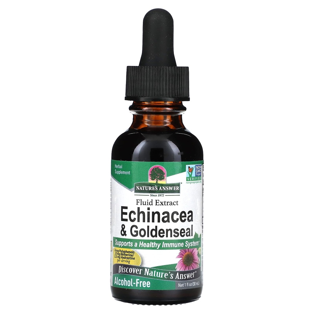 Nature's Answer Enchinacea & Goldenseal 