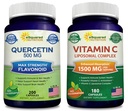 aSquared Nutrition Bundle for Quercetin 500 mg & Vitamín C Lipozomálny komplex 1500 mg - Imunitná podpora