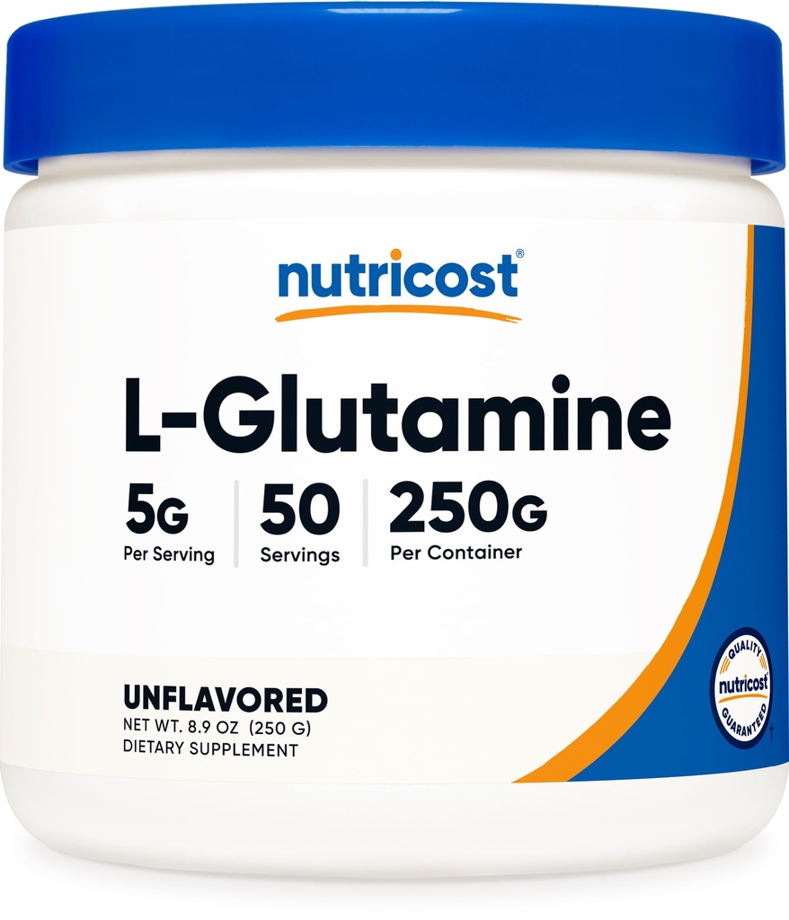 Nutricost L-Glutamine prášok 250 Grams