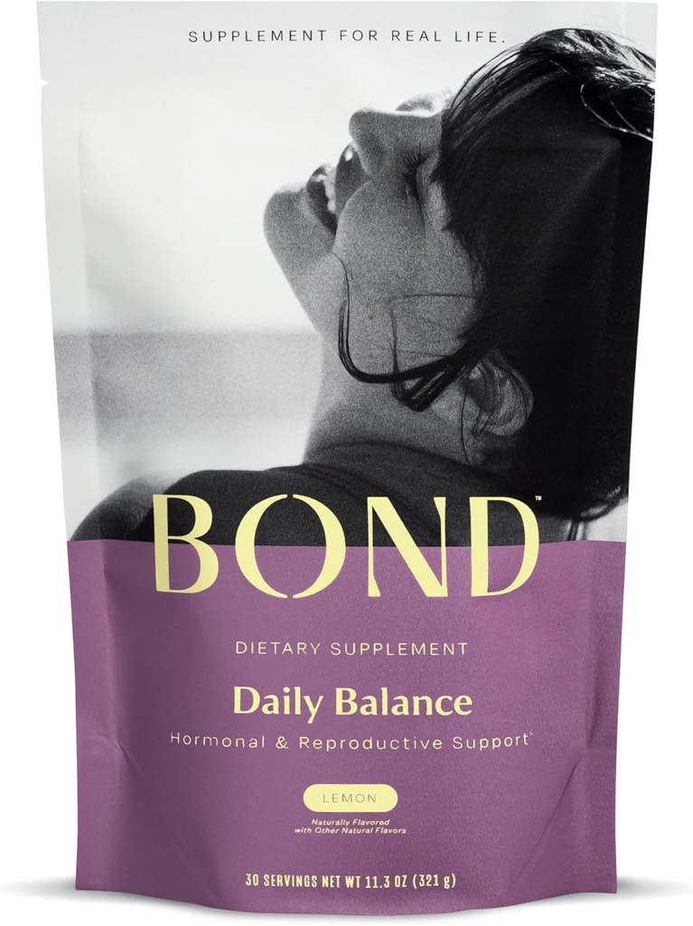 BOND prenatálny vitamínový nápoj pre ženy so železom, podporuje hormonálnu rovnováhu, folát & B12 pre energiu a pokojnú náladu, Omega-3 pre vývoj fetálneho mozgu, horčík, D3, B6, Vegan, non-GMO, 30-dňová dodávka