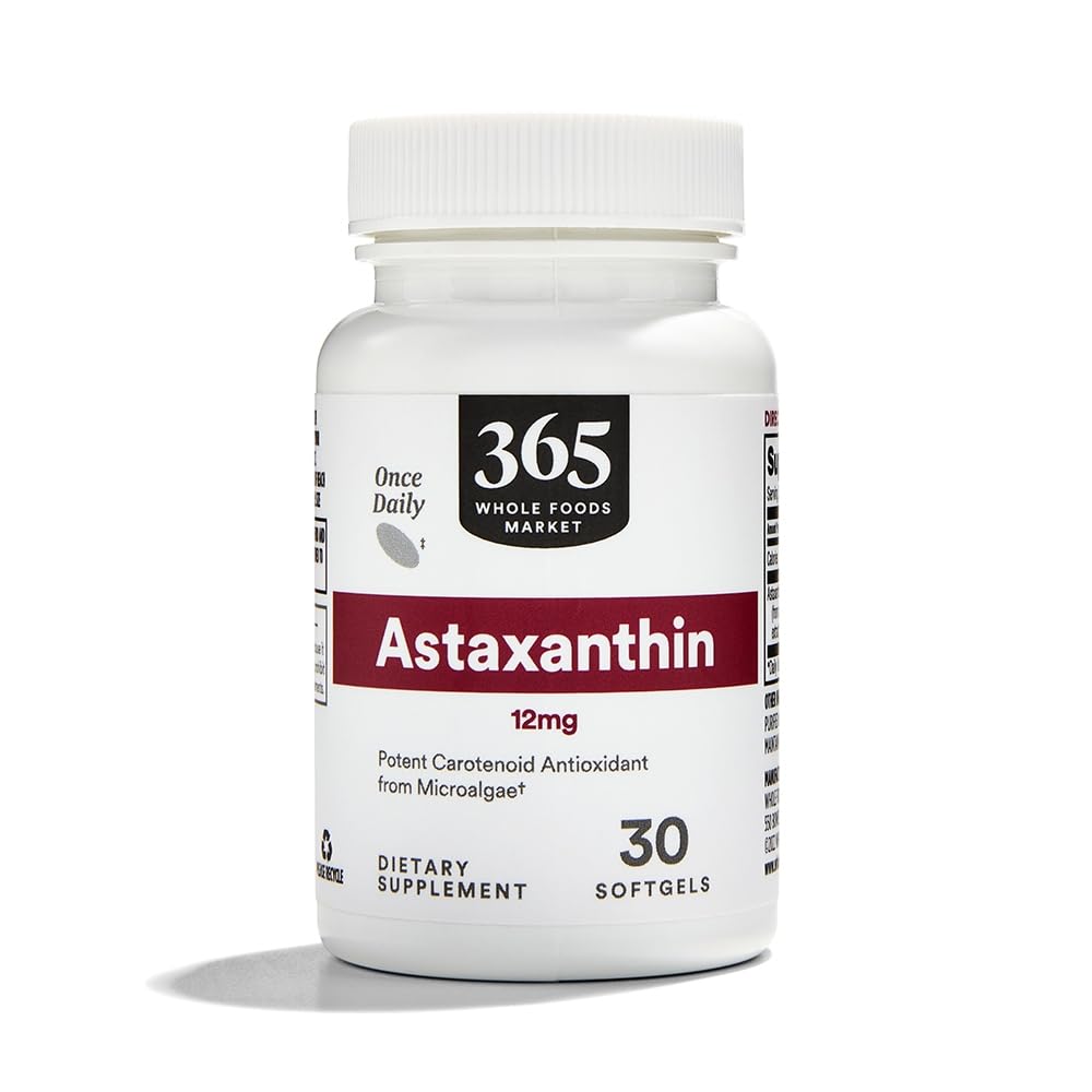 Celý potravinový trh, astaxantín 12 mg, 30 ot