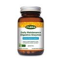 Flora Denná údržba Tráviace enzýmy - Obsahuje 7 enzýmov pre trávenie Zdravotná podpora - Aids Gas & Bloating - non-GMO & Gluten-free - 60 Vegetariánske kapsule