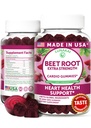 Lunakai USA Beet Root Gummies s antioxidant Blend - Delicious Non-GMO Beet Chews, 60ct