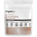 Organixx Collagen Peptidy prášok s vitamínom C, Typy I, II, III, V, X Hydrolyzed kolagén, vlasy, nechty, koža, kosti a spoločné zdravie, Starnutie podpora, čistý zdroj, lepok bez, bez príchute, 15 Servings
