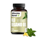 Wild Oregano Oil Vegetarian Soft Capsules - California Natural - Immune System & Digestive Support - Propagovať zdravie a zdravie Gut - 100% Vegetarián - 70% Carvatrol - Bylinný 90 počet