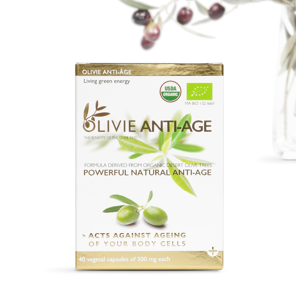 Organické Antioxidant Polyfenoly Rich Olive Leaf Extract Supplement Kapsule Olivie 