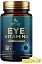 Očné vitamíny doplnok - Advanced Očná starostlivosť Vitamín s luteínom, Zinok, Vitamíny C, E, Zeaxantín a minerály - Vision Multivitamín pre Makulárne zdravie a suché oči, Vegan, Fľaša v USA - 120 Kapsule