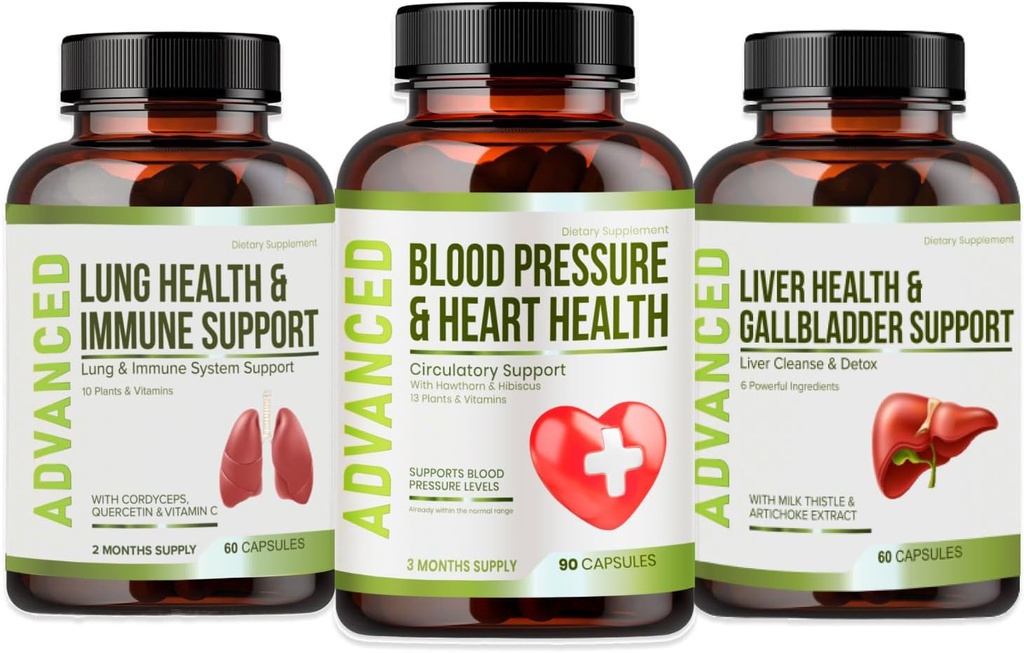 Zdravie srdca Podpora krvného tlaku - Podpora krvného tlaku a zdravej cirkulácie Prirodzene s Hawthorn Berry & Hibiscus. Vitamíny pilulky pre zdravú hypertenziu (BP) a zdravé srdce.