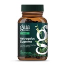 Gaia byliny Astragalus Supreme - Immune & Antioxidant Support* - Herbal Supplement with Astragalus Root, Schisandra Berry & Ligustrum - 60 Vegan Liquid Phyto-Capsules (15-Deň dodávky)