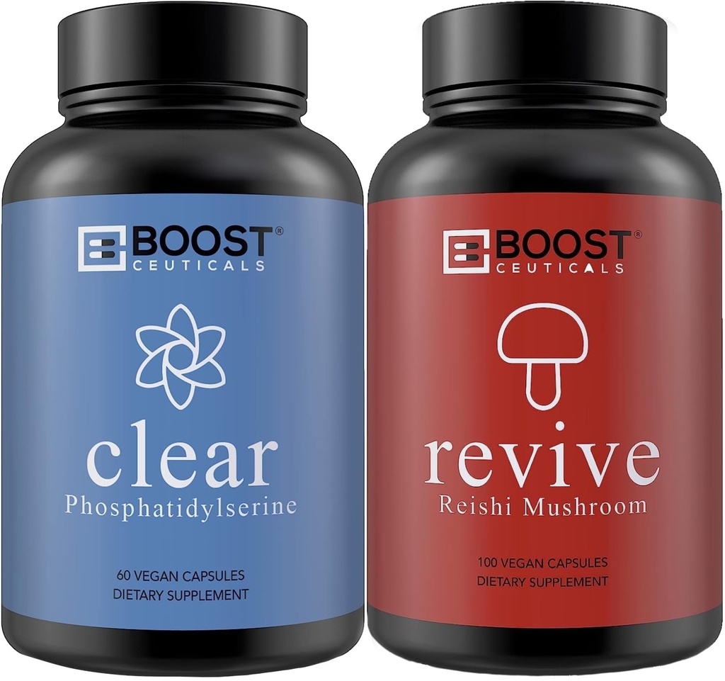 BoostCeuticals Phosphatidyl Serine & Reishi Mushroom Capsules