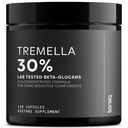 Tremella Mushrom Ultra High Potency 15:1 Extrakt s 30% Beta Glucans - Pure & Concentrated Formula - Third-Party Lab testovaný na čistotu a kvalitu - 120 kapsúl
