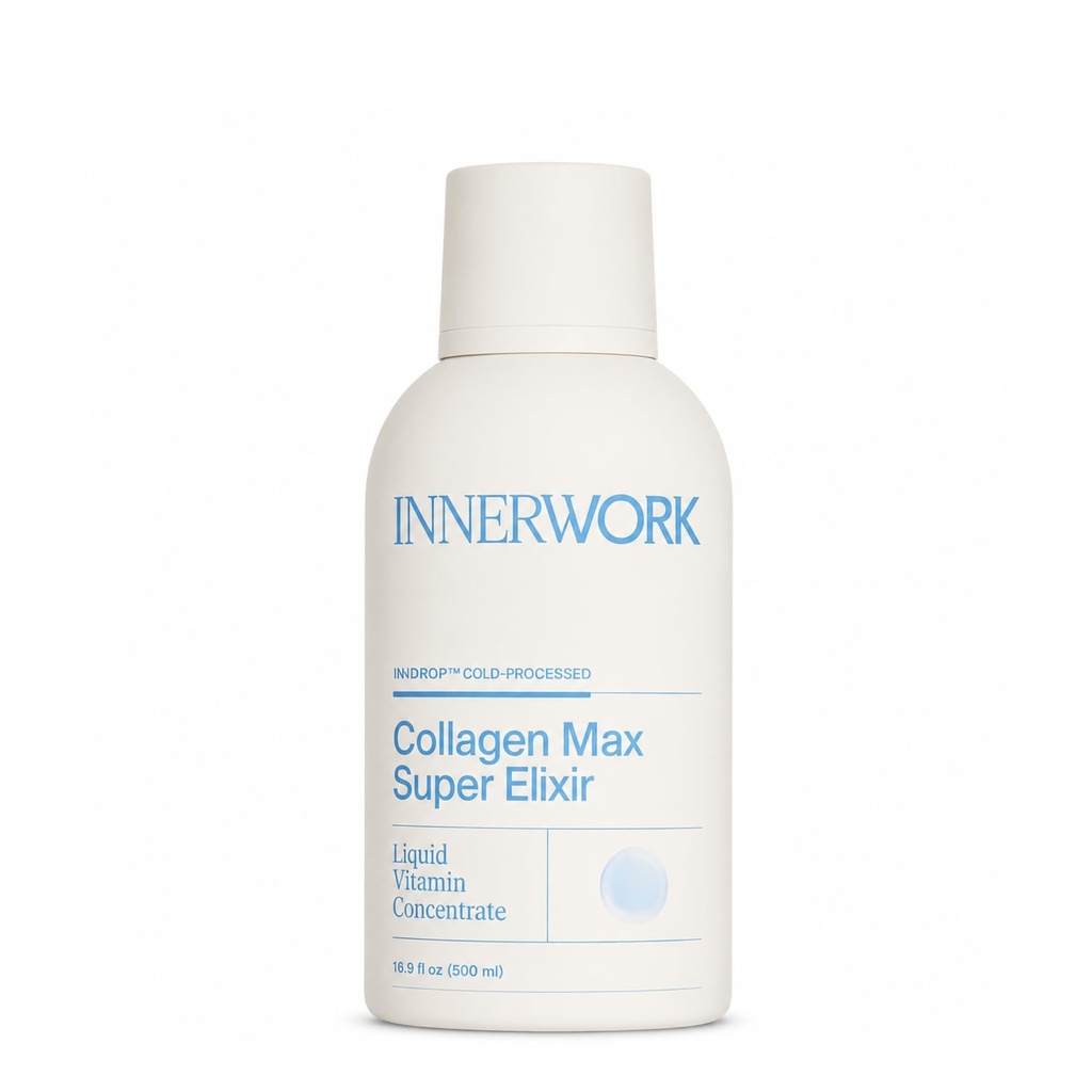Liquid Collagen Max Super Elixir – 15,000mg Hydrolyzed Collagen (Marine + Bovine) with Hyaluronic Acid, Biotin, Vitamin C & B Complex – Liquid Collagen for Women Skin, Hair & Joints – 16.9 oz