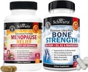 BioSchwartz Advanced Strength Pre a probiotiká Supplement with Digestive Enzymes (2 mesiace dodávky) Plus vitamín B komplex s vitamínom C (2 mesiace dodávky)