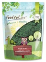 Jedlo pre živé Chlorella prášok, 8 Ounces - Kosher, Raw Green Algae, Vegan Superfood, hromadne, Pure Vegan Green Protein, bohaté na vitamíny a minerály, Skvelé pre nápoje, čaje a smoothies