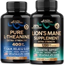 NUTRAHARMONY L-Theanine & Lions Mane Capsules