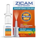Zicam Cold Remedy No-Drip Nasal Spray s chladením Menthol & Eucalyptus, Homeopatické, Zinkové bez, Pre-Cold Medicine, Skráti studené trvanie, 0.5 Ounce
