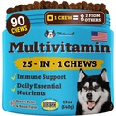 Natural Dog Company 25-in-1 Multivitamínové žuvačky pre psy 