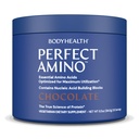 TeloHealth PerfectAmino Powder - BCAA a EAA Powder pre pred a po tréningu - Amino Acid Energy Drink pre mužov a ženy na podporu chudého svalového tkaniva a zotavenie - Čokoláda - 30 porcií