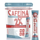 CAFEINA 2X - 200mg Kofeín a Electrolyte infundované práškové tyčinkové balenia (18 gróf)