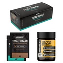 ONNIT Premium Alpha Brain Bundle - Nootropic Brain Supplement (30 Počet) pre zameranie, koncentrácia a pamäť + celkový ľudský deň a noc vitamínové balenia pre mužov a ženy (30-Deň dodávky)
