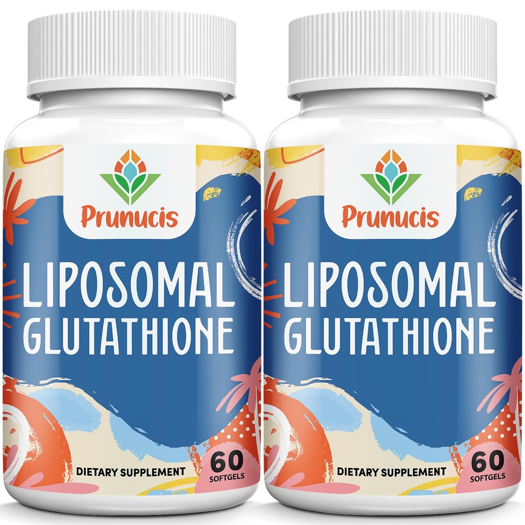 2400MG Lipozomálny glutatión s vitamínom C, mliečnym perličkou a kyselinou alfa-lipoovou, master antioxidanty, čistý znížený L-glutatión - imunitný systém, bunková oprava, energia, vysoká absorpcia, 120 softgelov