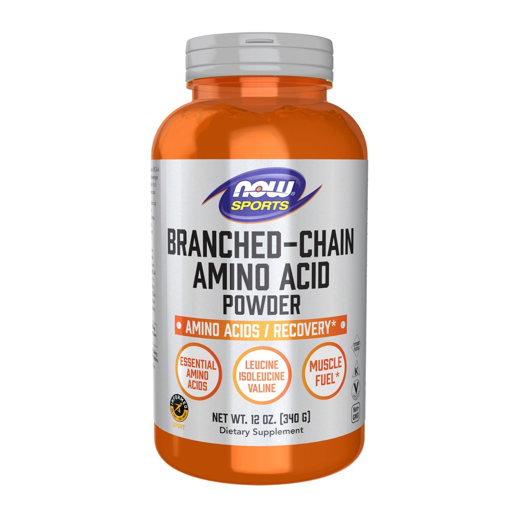 TERAZ Foods Sports Nutrition, Bunded Chain Amino Acid Powder with Leucine, Isoleucine, and Valine, 12-Ounce