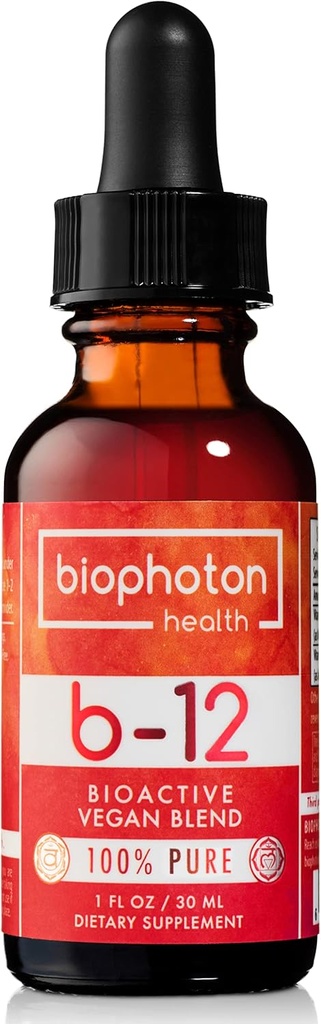 Lipozomálne vitamín B12 Liquid Supplement - Bioactive Methyl Blend - Vegan & Non GMO - Organic Glycerin & Sugar Free (1 Fl Oz)