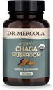 Dr. Mercola Organic Chaga Mushroom, 30 Servings (30 tabliet), Dietary Supplement, Supports Healthy Immune Function, Non-GMO, Certified USDA Organic, NSF Contents Certified