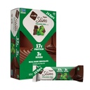 Nugo Slim Dark Chocolate Mint, 18g Vegan Protein, 3g Cukor, 6g Fiber, Low Net Carb, Keto Friendly, Gluten Free, 24 gróf