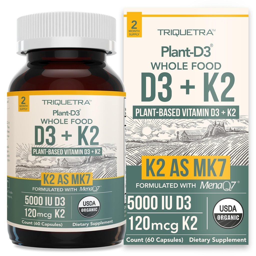 Organická rastlina D3 + K2 