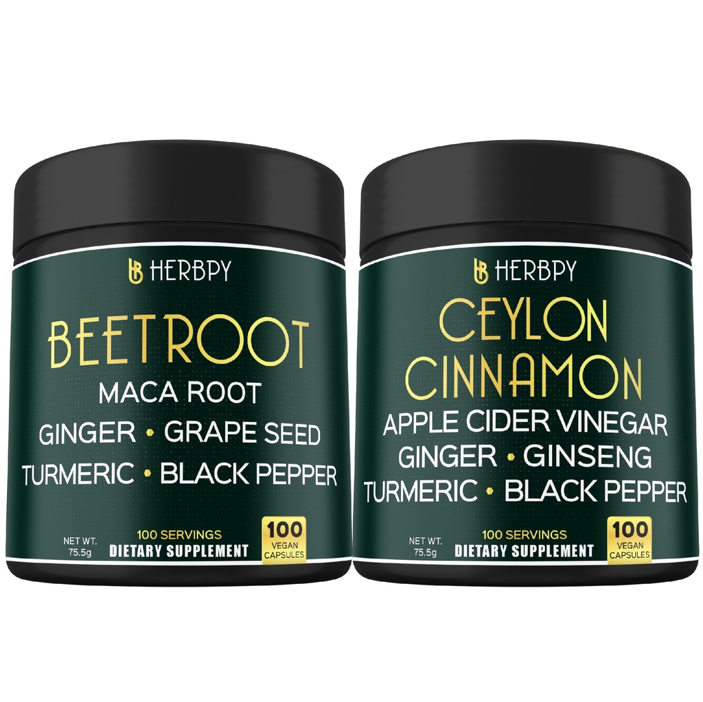 Bundle 6in1 Repa koreňové kapsuly & 6in1 Premium Ceylon škorica doplnky