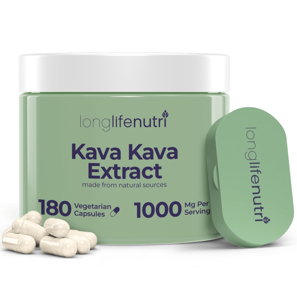 Kava Kava Výťažok Doplnky 1000mg 