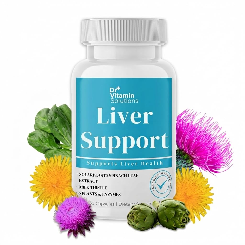 Pečeň čistí detoxikáciu a opravy - Mlieko Thitle Supplement with Chlorofyl, Tráviace enzýmy, Artičoky a púpavy pre Prírodný Gallbladder Support, 30 Vegan Kapsule