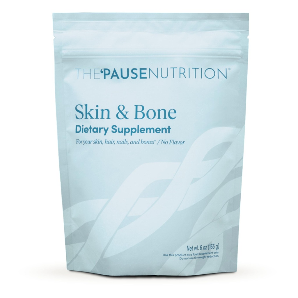 The 'Pause Life Skin & Bone, Verisol & Fortibone Collagen Peptides, Powder Formula with Hyaluronic Acid and Vitamin C, Gluten Free Supplement, Skin, Nails & Hair Support, Unflavored, Easy to Mix 6 OZ
