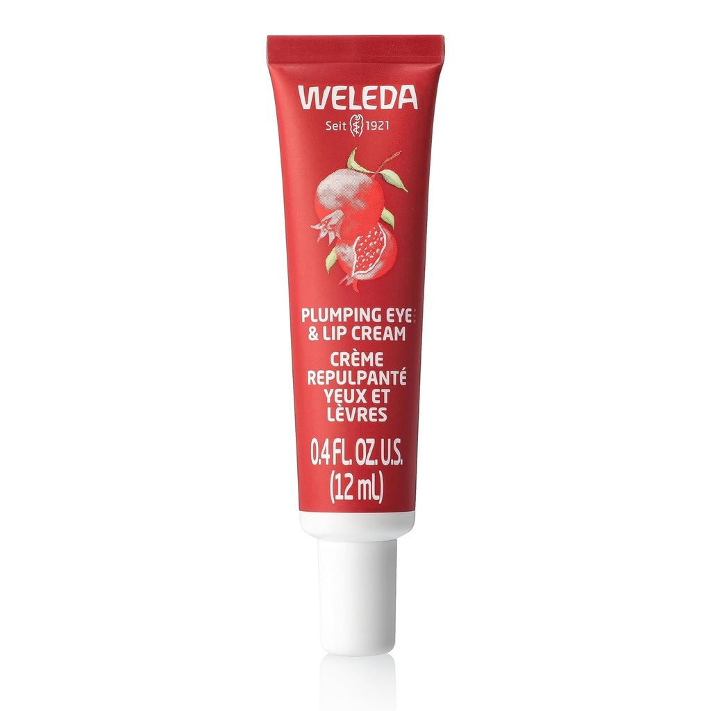 Weleda Plumping Eye & Lip Cream s Peptidom z koreňa Maca a granátového jablka