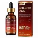 Natural Astaxanthin 24mg Liquid Antioxidant Support - Non-GMO & Vegan - 2 fl oz (60ml)