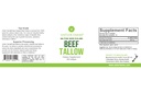 Antler Farms 100% Pure New Zealand Beef Tallow - Grass Fed, Pasture Rased, Top Grade, očistené a filtrované, Prírodné hovädzie Tallow - 200 Softgels, 500mg