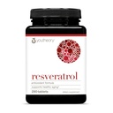 Youtheory Resveratrol Advanced Antioxidant Formula - Premium Antioxidant Supplement with Super-Fruit Blend - Obsahuje ResVida - Dairy, Soy & Gluten Free - 290 Tablety