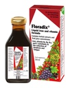 Floradix Floravital Tekuté Železo a vitamín Formula 8.5 fl.oz. - 250 ml. - Vyrobené v Nemecku (3 balenia)