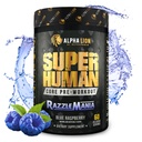 ALPHA LION jadro pred tréningom s kreatínom pre výkon, Beta alanín pre svalovinu, L-citrulín pre pumpu a tri-zdroj kofeín pre trvalo udržateľnú energiu (60 Servings, Razzle Mania)