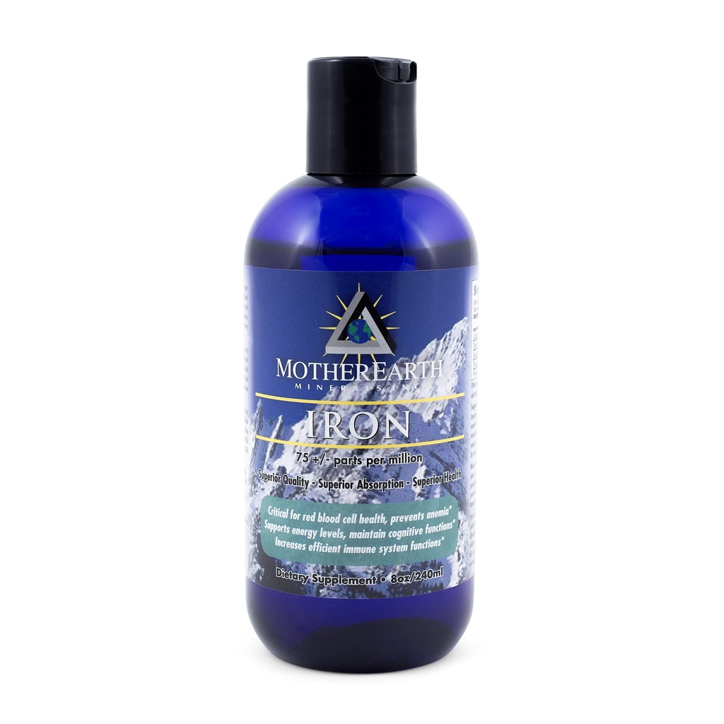 Angstromove minerály, železo-8 ozs od MotherEarth Minerals