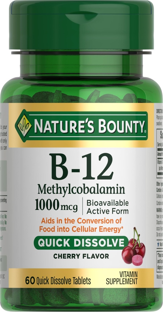 Prírodný vitamín B12, 60