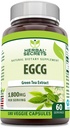 Bylinné tajomstvá EGCG zelený čaj extrakt 1800 Mg Per Serving 