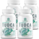 Advanced TUDCA 1100mg - Ultra sila Bile soľ TUDCA Doplnky, 3. Party tested TUDCA Pečeň Doplnky pre pečeň Cleanse Detox a opravy, 240 Kapsule (Pack of 4)